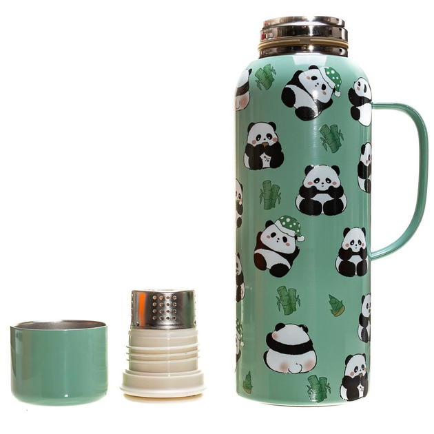 Термос Newtea Пандочка, 820 мл